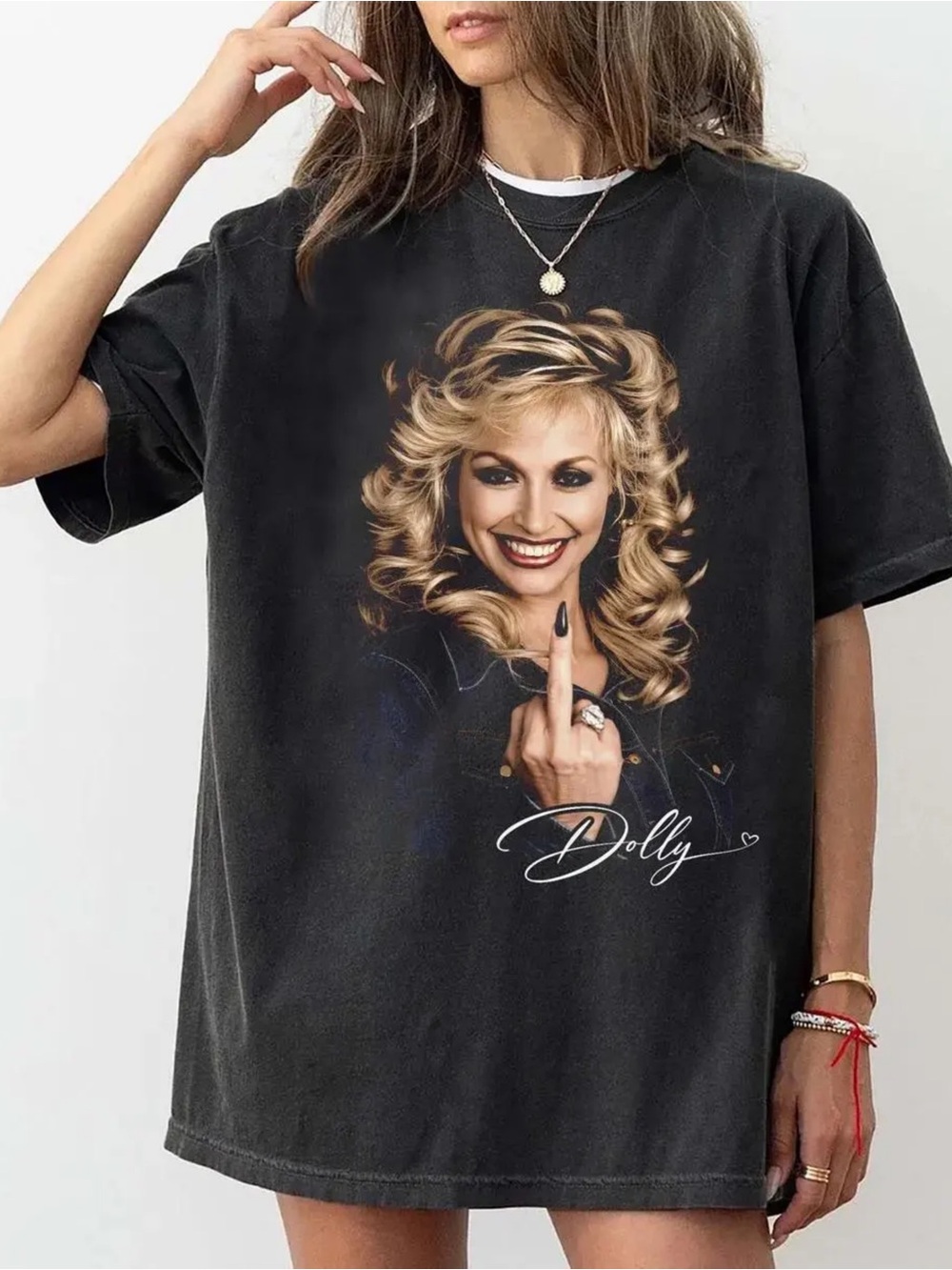 Vintage Dolly Parton Pepper Comfort Tee, Western Cowboy Country Music Graphic